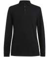 BK615 4222 Brook Taverner Frederick Long Sleeve Polo Shirt Black colour image